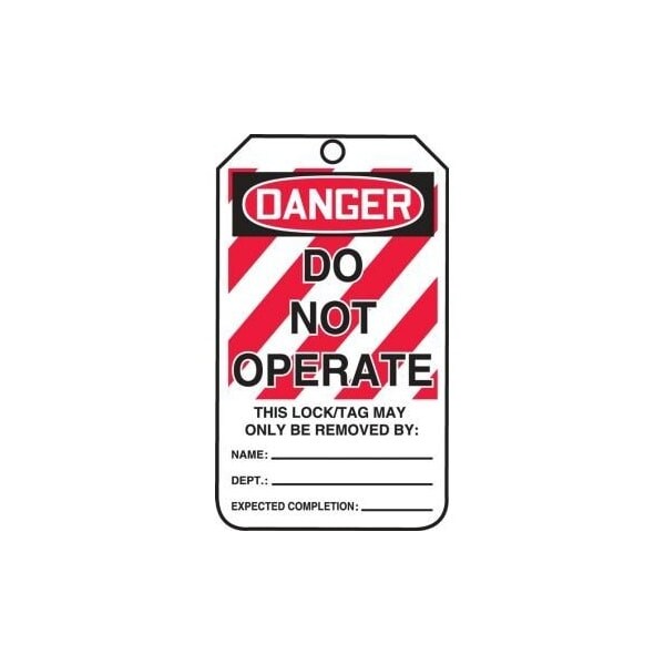 Accuform HS-Laminate, 3-1/4 in Width, 0.1 in Height, , 25 PK FRMLT400CTP - main